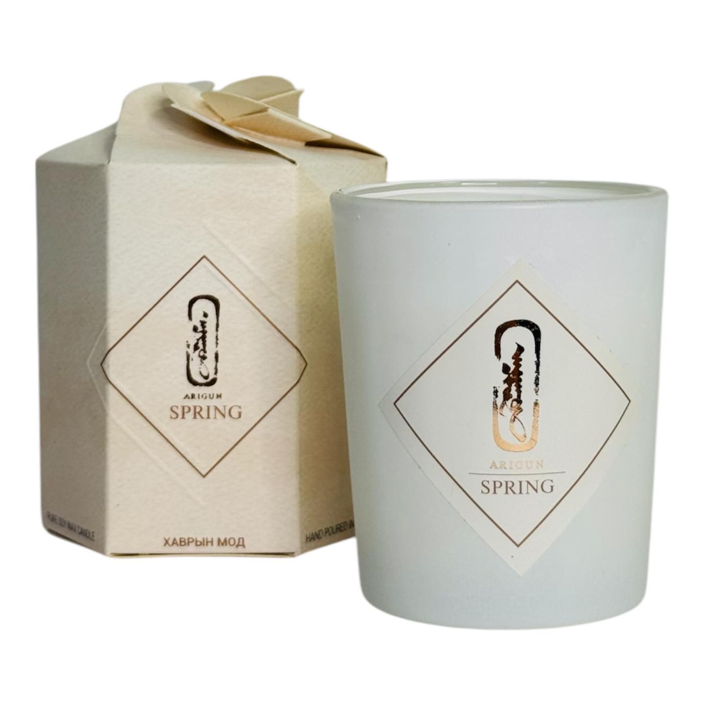 Хаврын Мод үнэрт лаа /Wood spring / 140 грамм